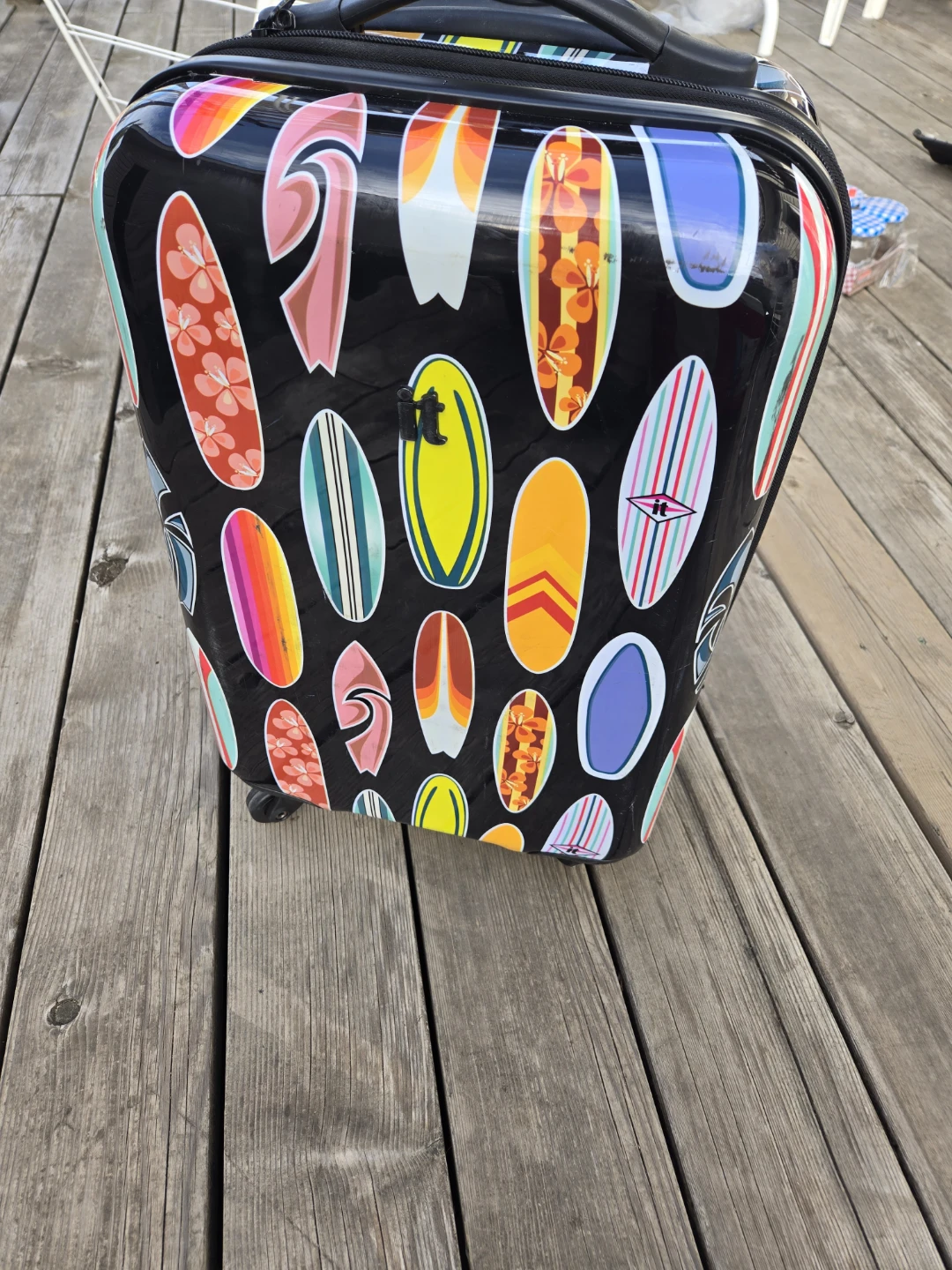 it Luggage Surfboard Print Carry-On