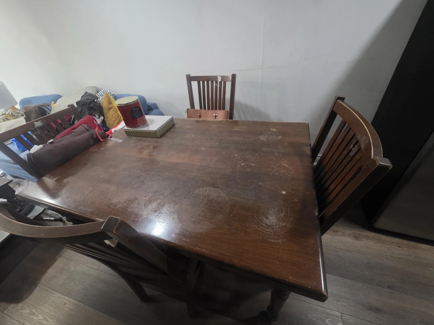 Solid Wood Dining Table and Chairs - photo 3