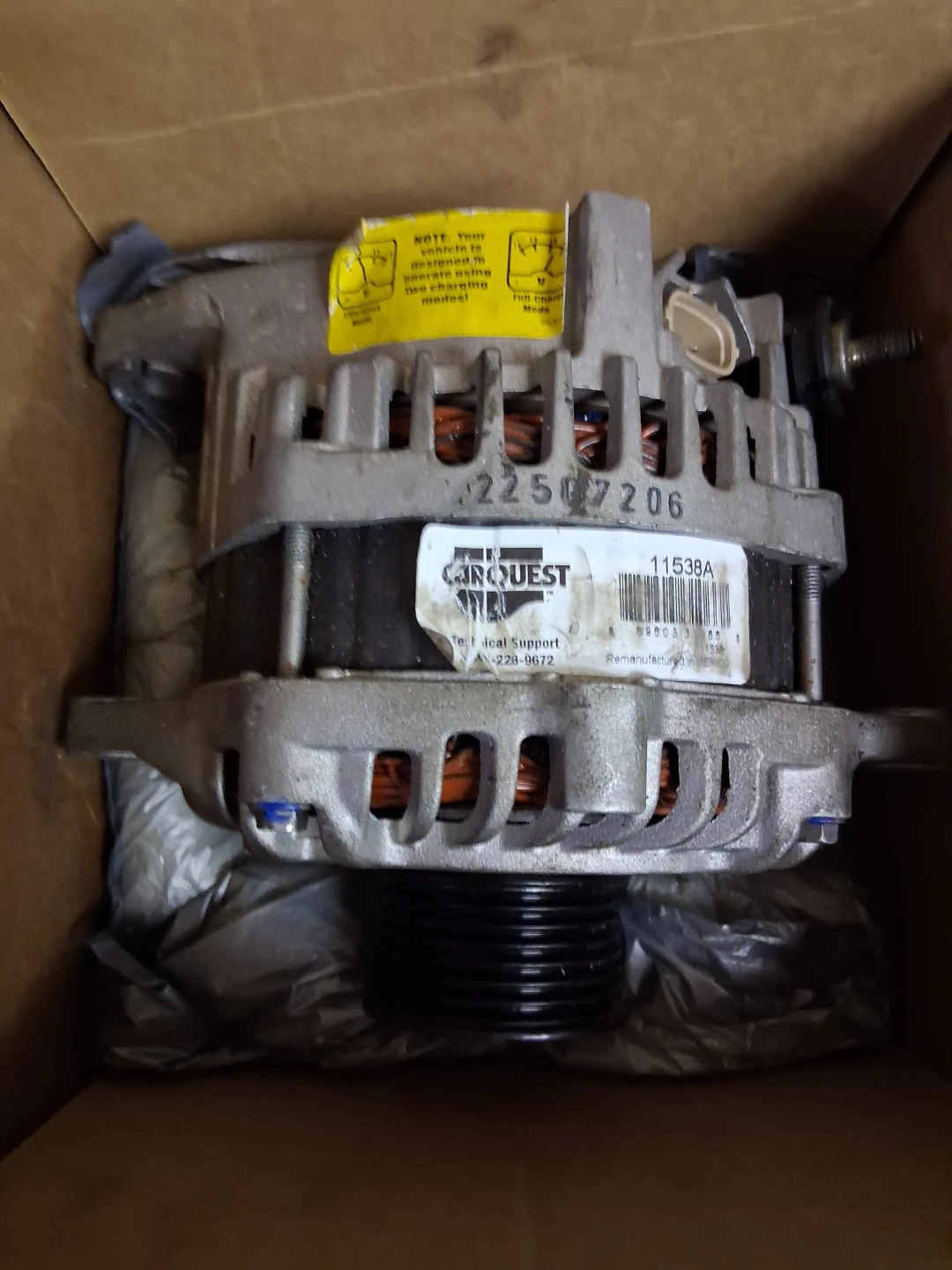 Carquest Alternator 11538A - photo 2