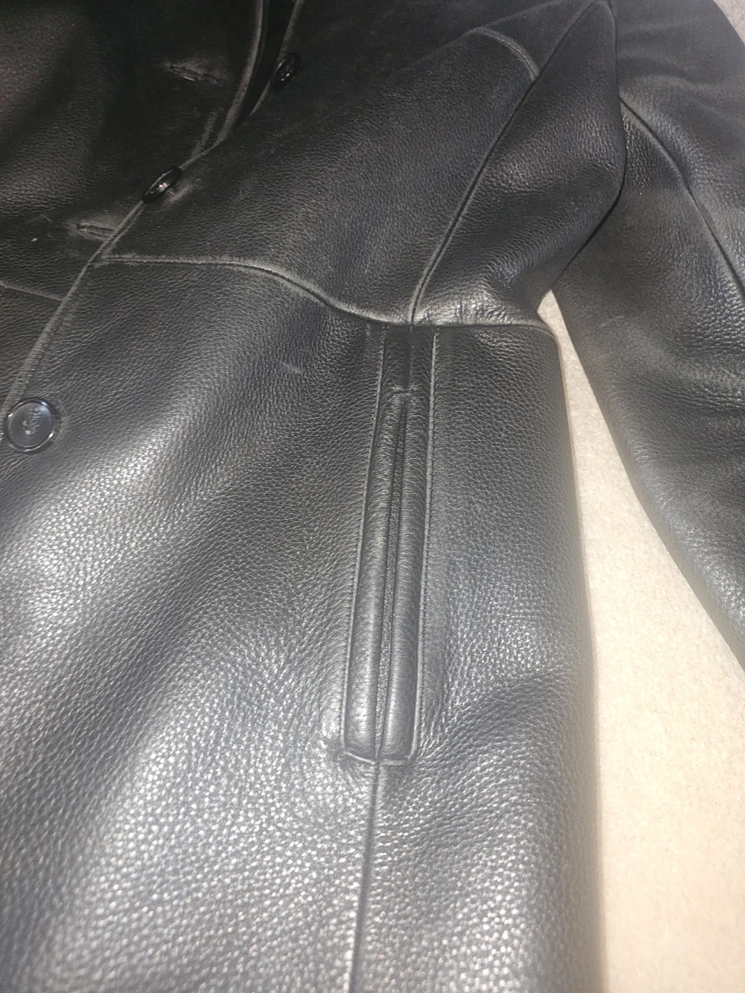 Winter warm leather jacket. Danier size 6 - photo 3