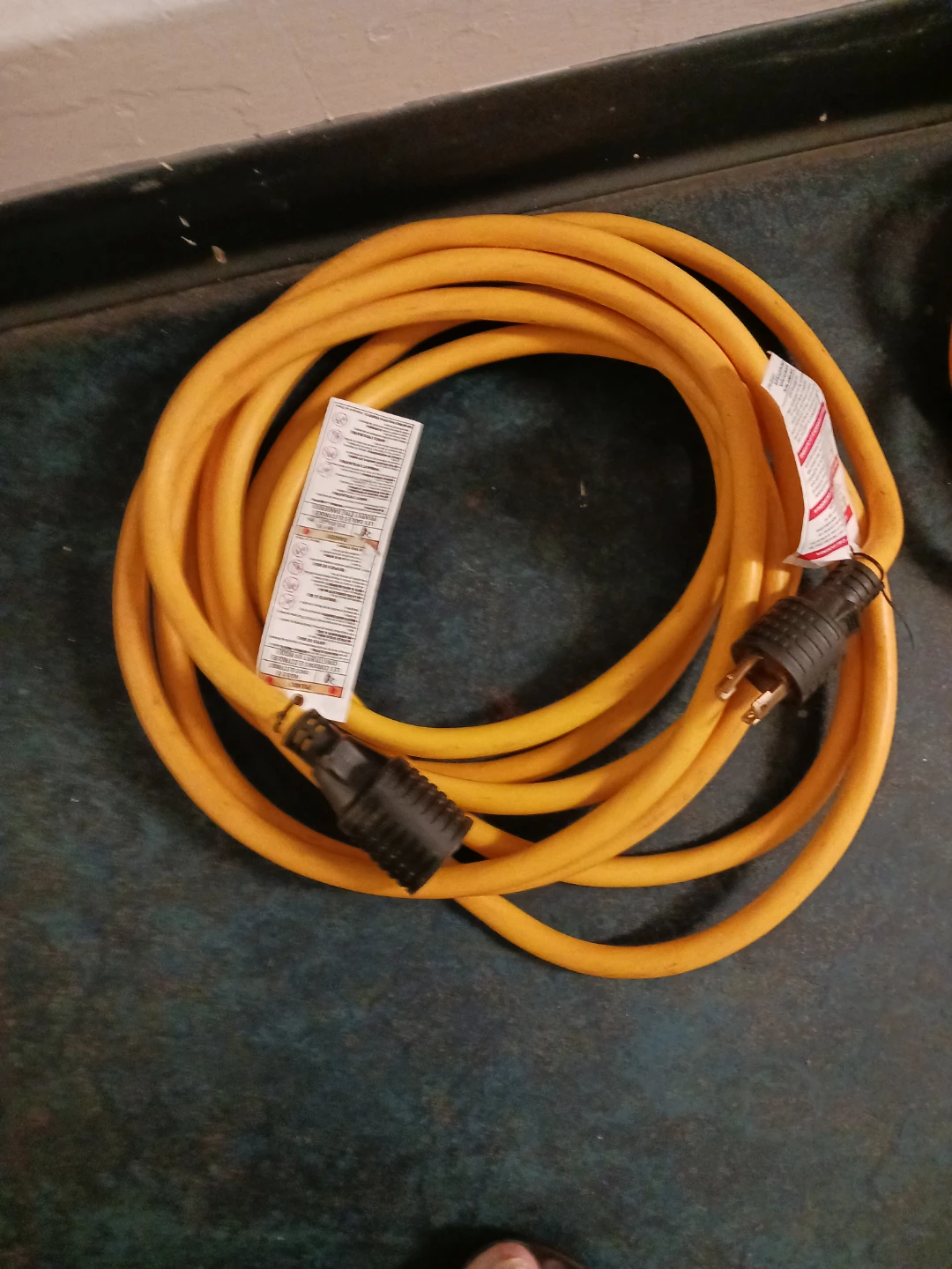 Yellow Extension Cord