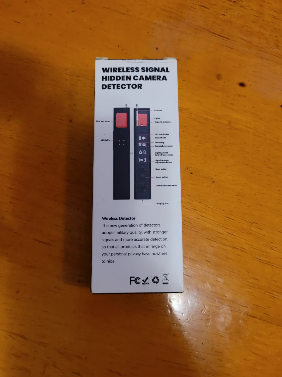 Wireless Signal Hidden Camera Detector