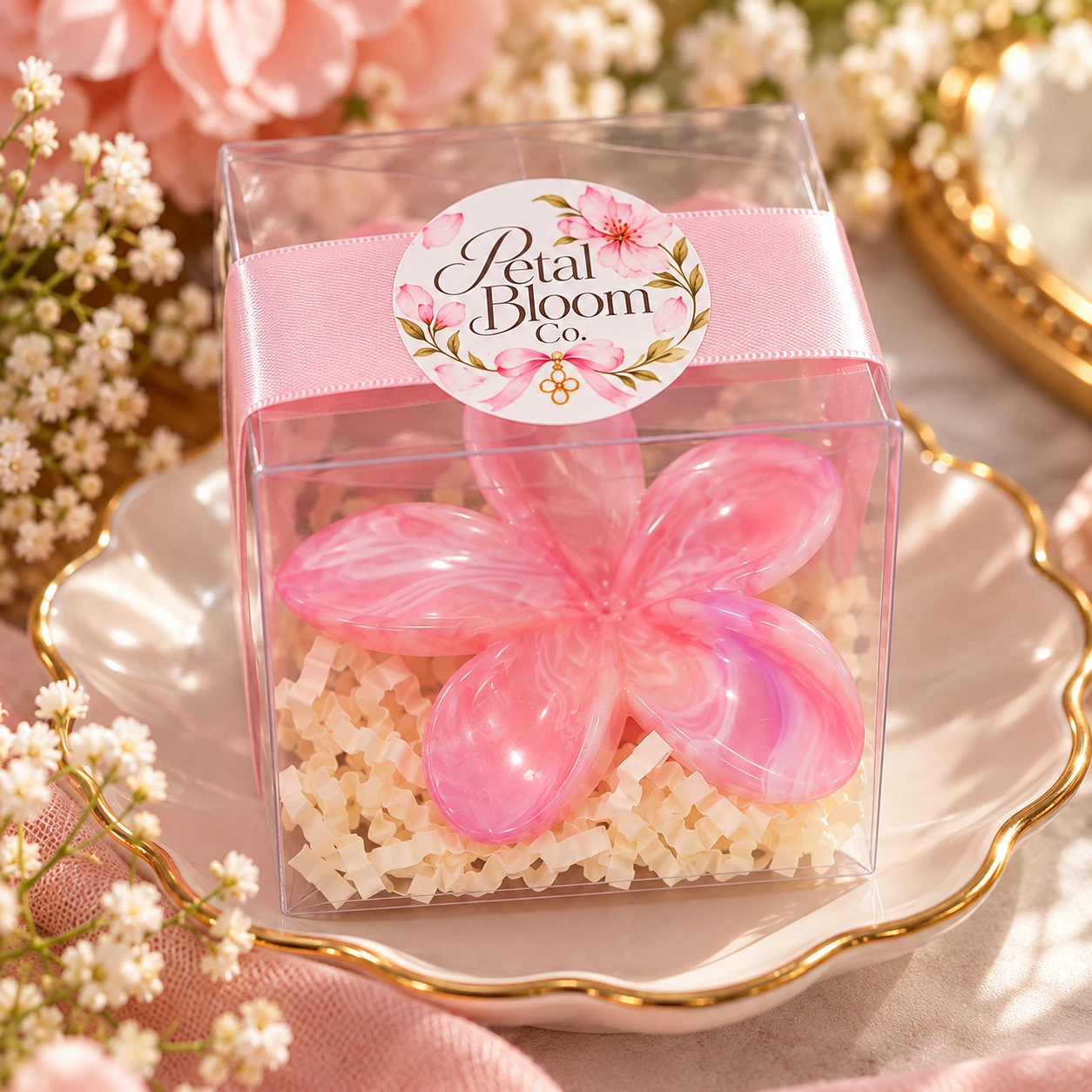 Flower Hair Claw Favour (Petal Bloom Co.) - photo 2