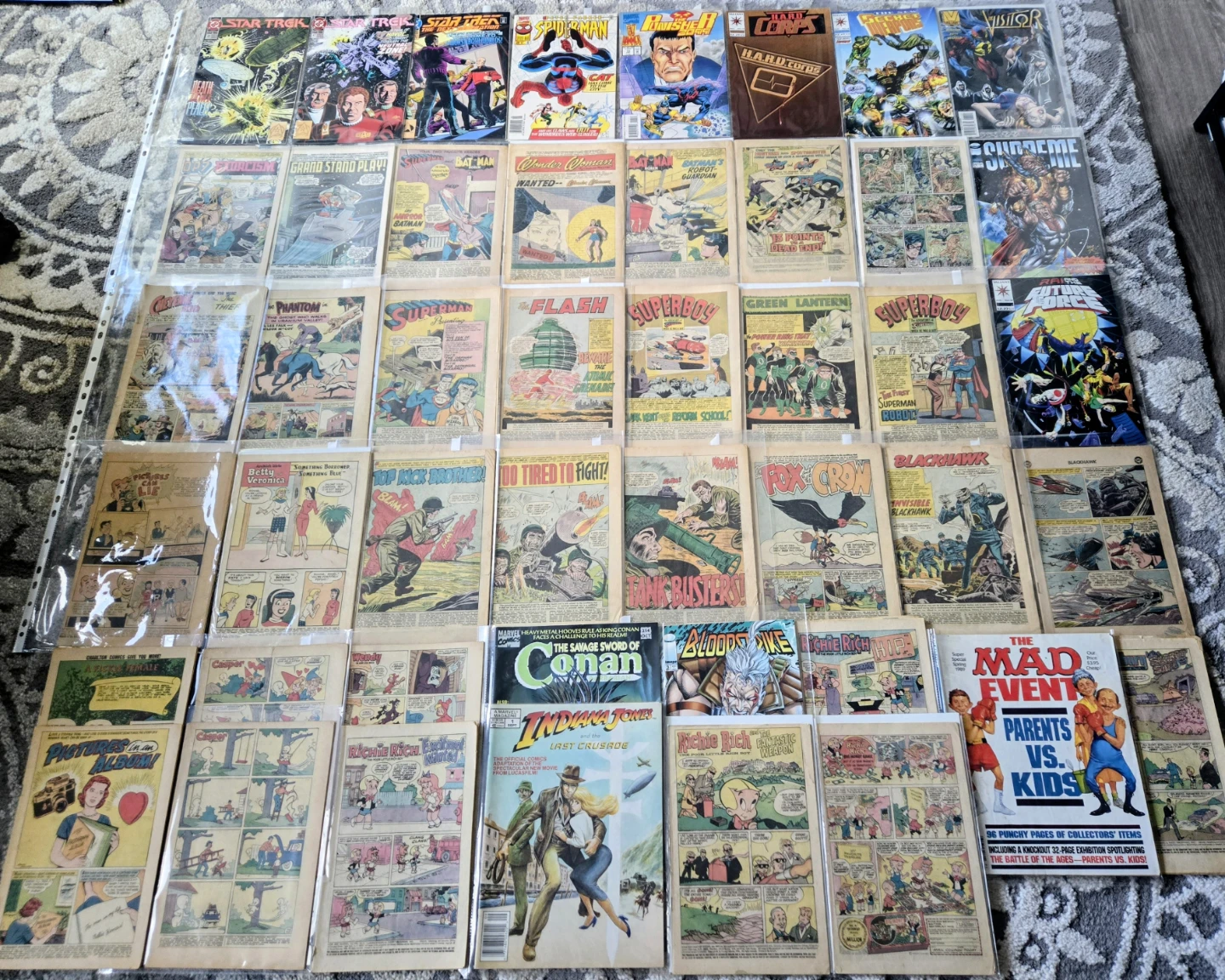 1950's-90's Comic Books (47pc) Silverage, Keys, DC, Marvel - photo 2