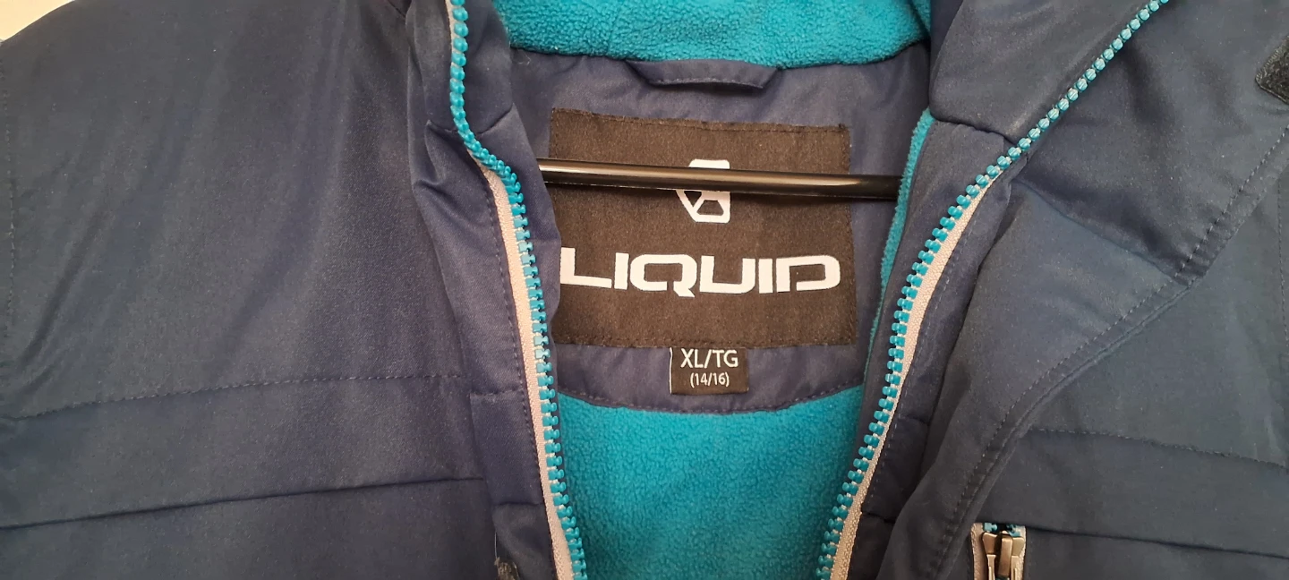 Liquid Winter Jacket, Blue, Size XL (14/16)
