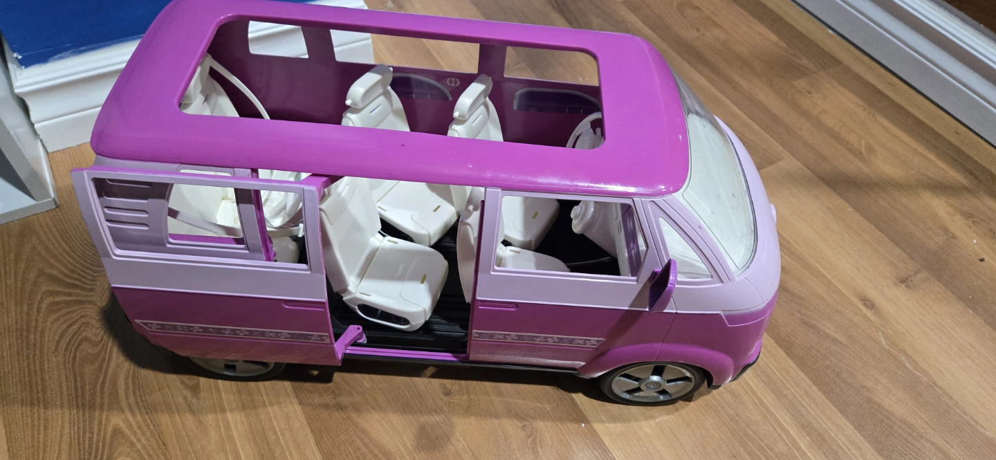 Barbie Pink Camper Van - photo 2