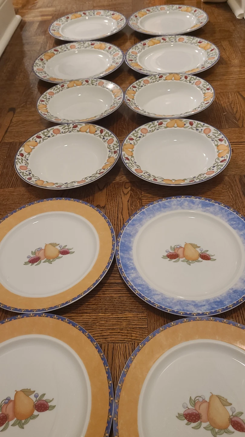 Dansk Fiance Fruits Design Dinnerware Set - photo 4