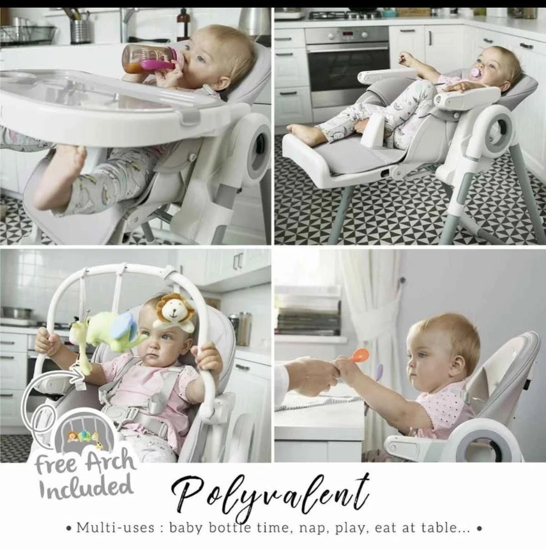 BNIB Sweety Fox High Chair (Gray) - photo 2