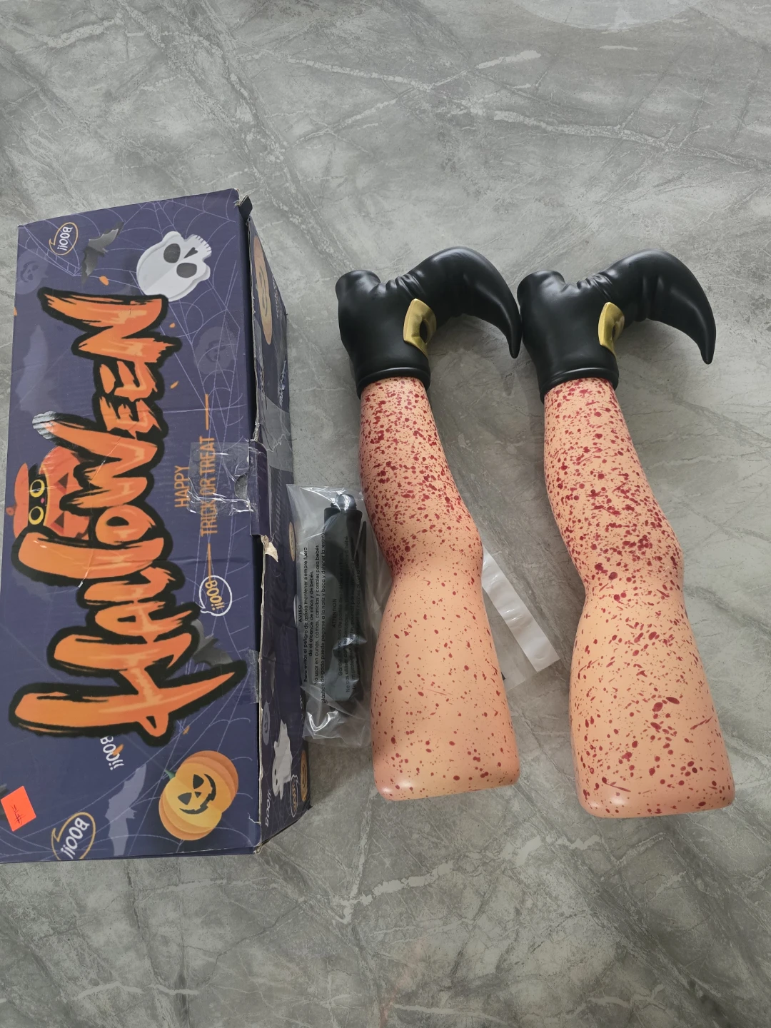Halloween Wicked Witch Legs Decoration