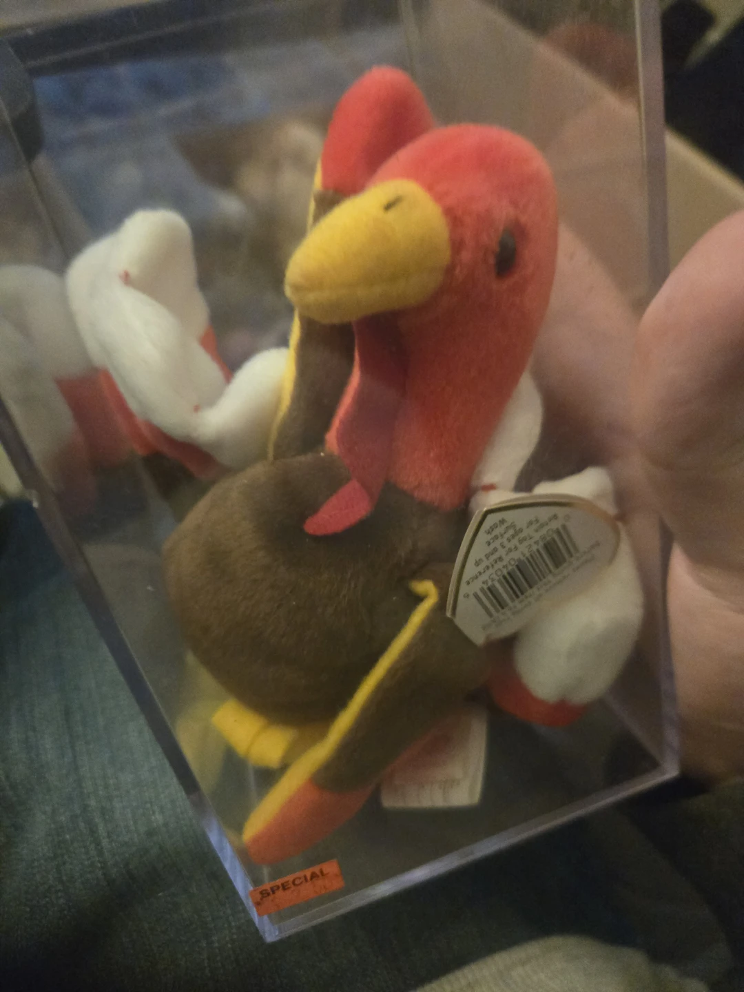 Ty Beanie Baby Gobbles the Turkey