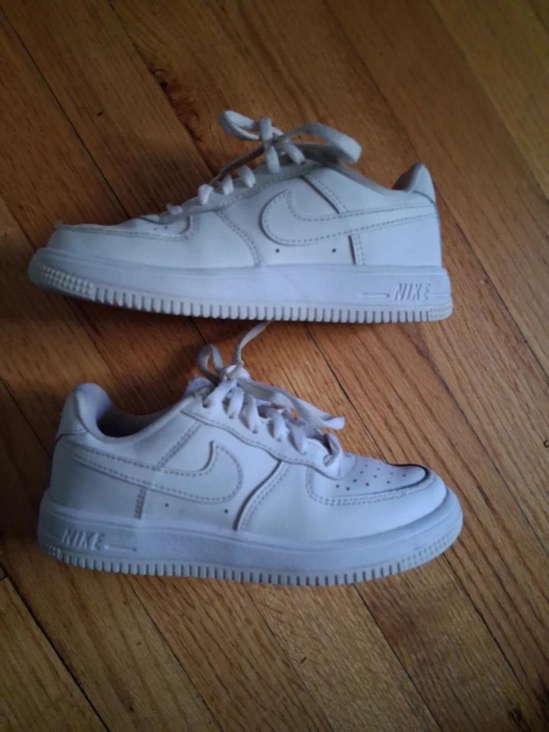 White Nike Air Force 1 Sneakers