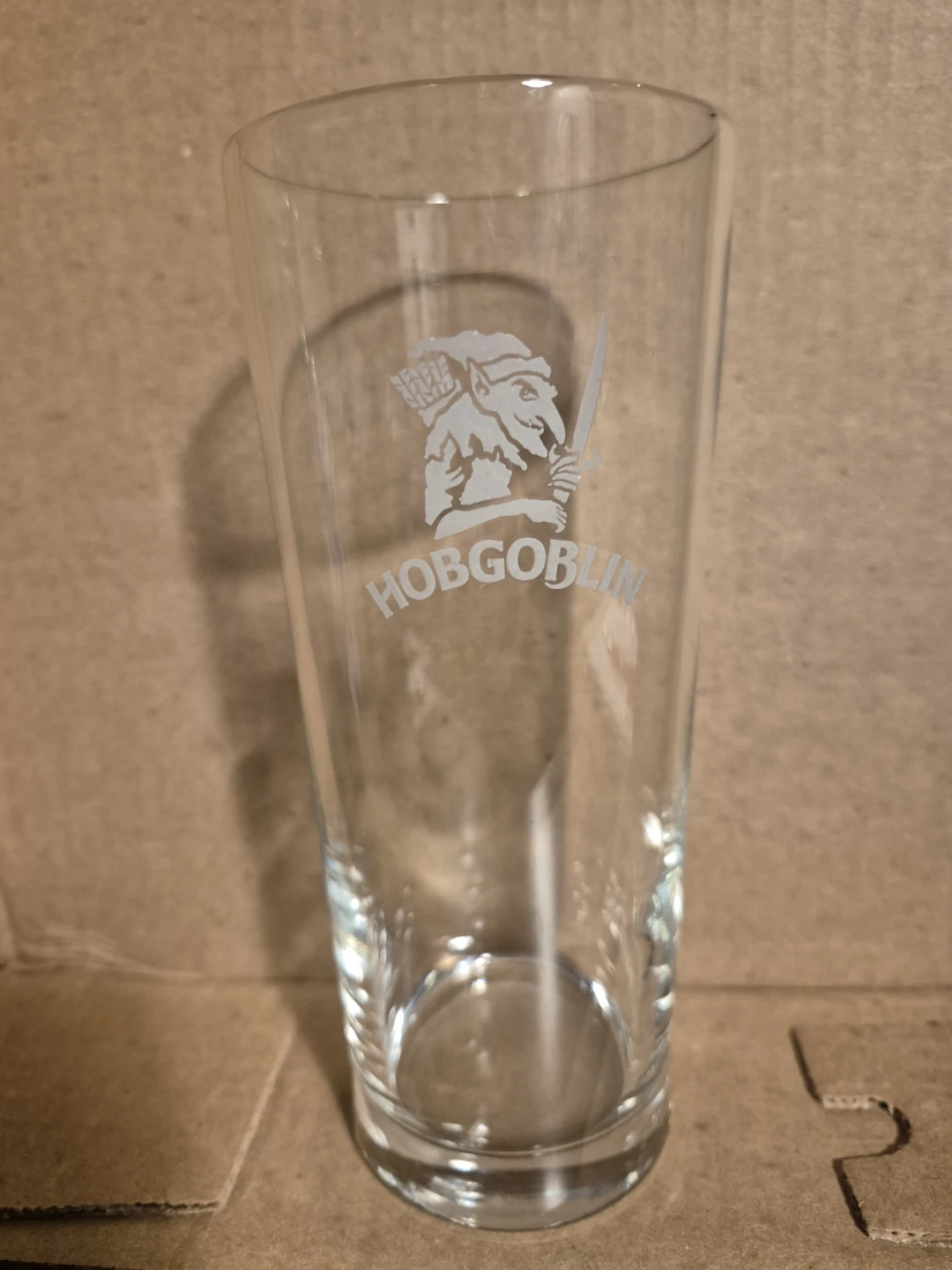 Hobgoblin Beer Glass