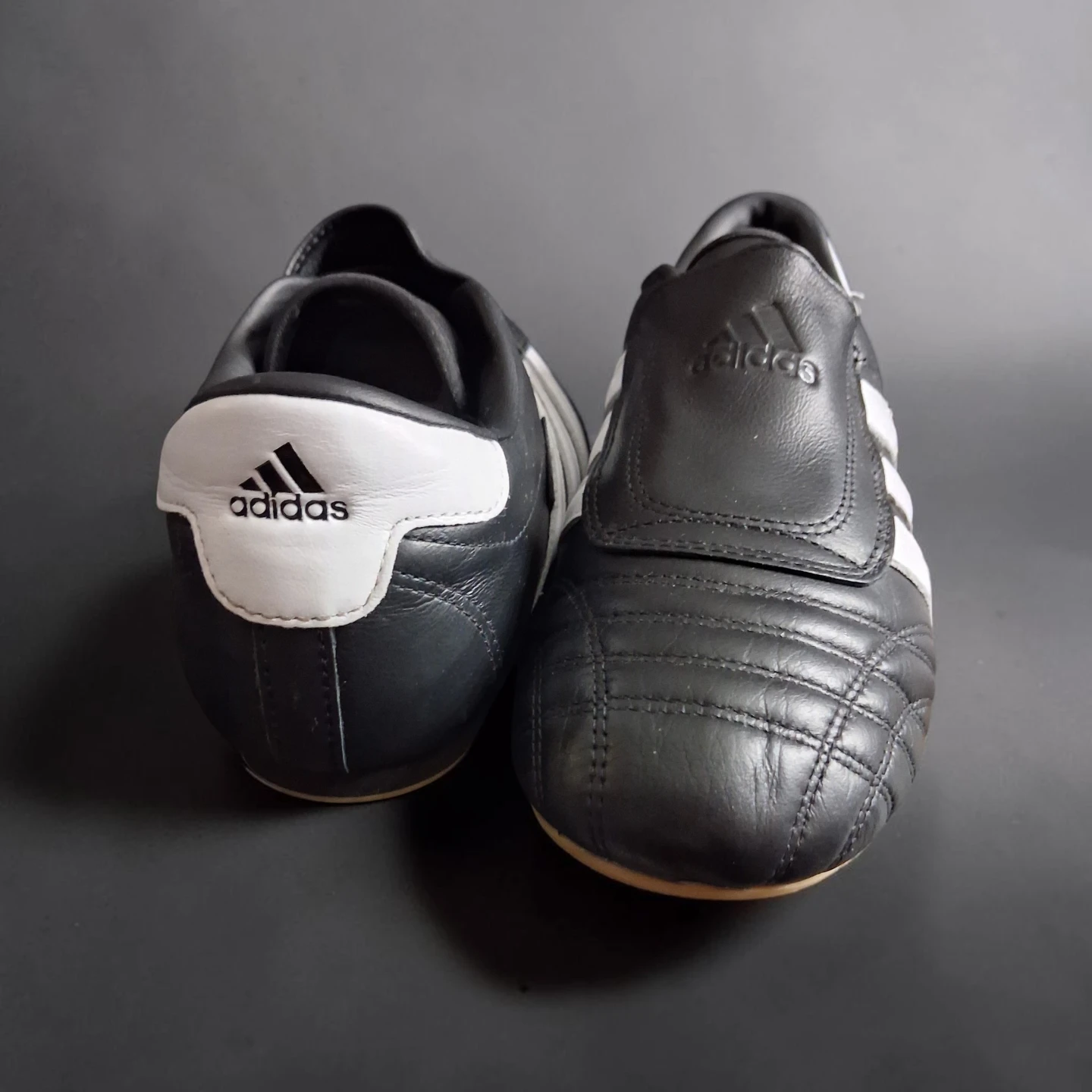 Adidas Taekwondo Shoes Black and White - photo 3