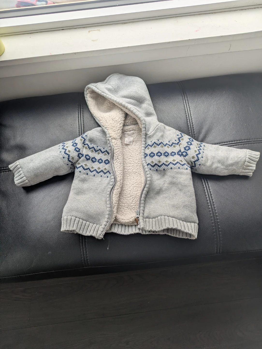 Little Planet by Carter's Sherpa-Lined Sweater