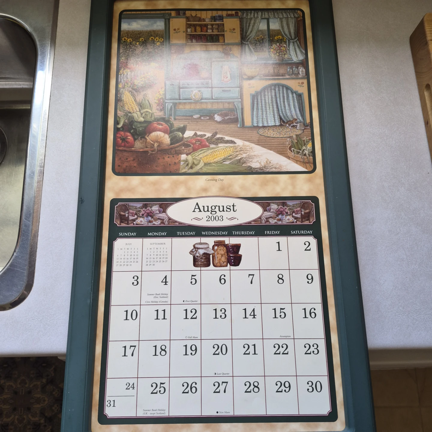 Wall Framed Calendar Holder - photo 4