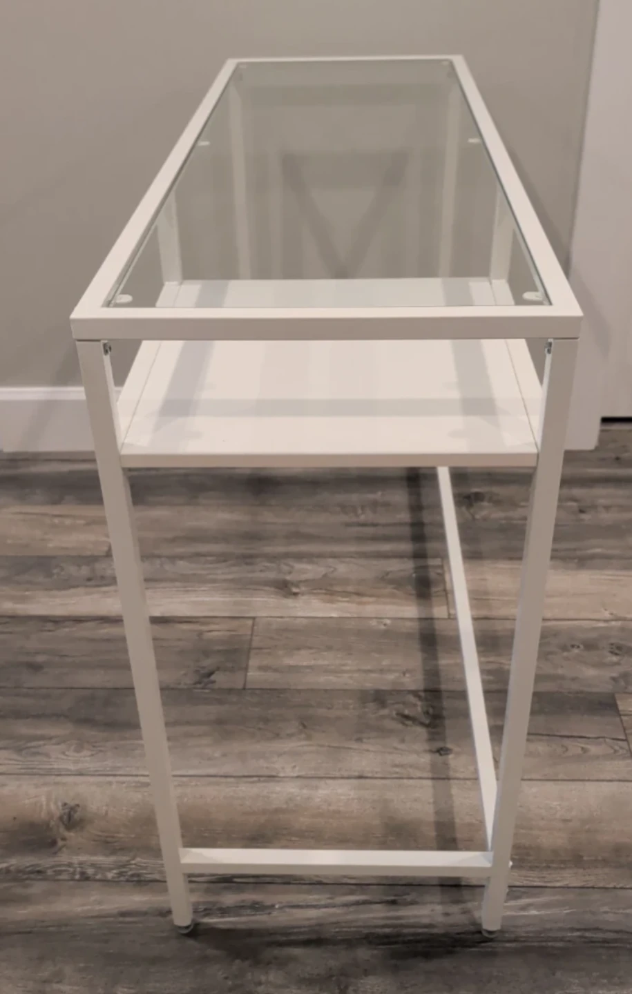 IKEA VITTSJÖ Laptop Table/Desk (Glass Top) - photo 3