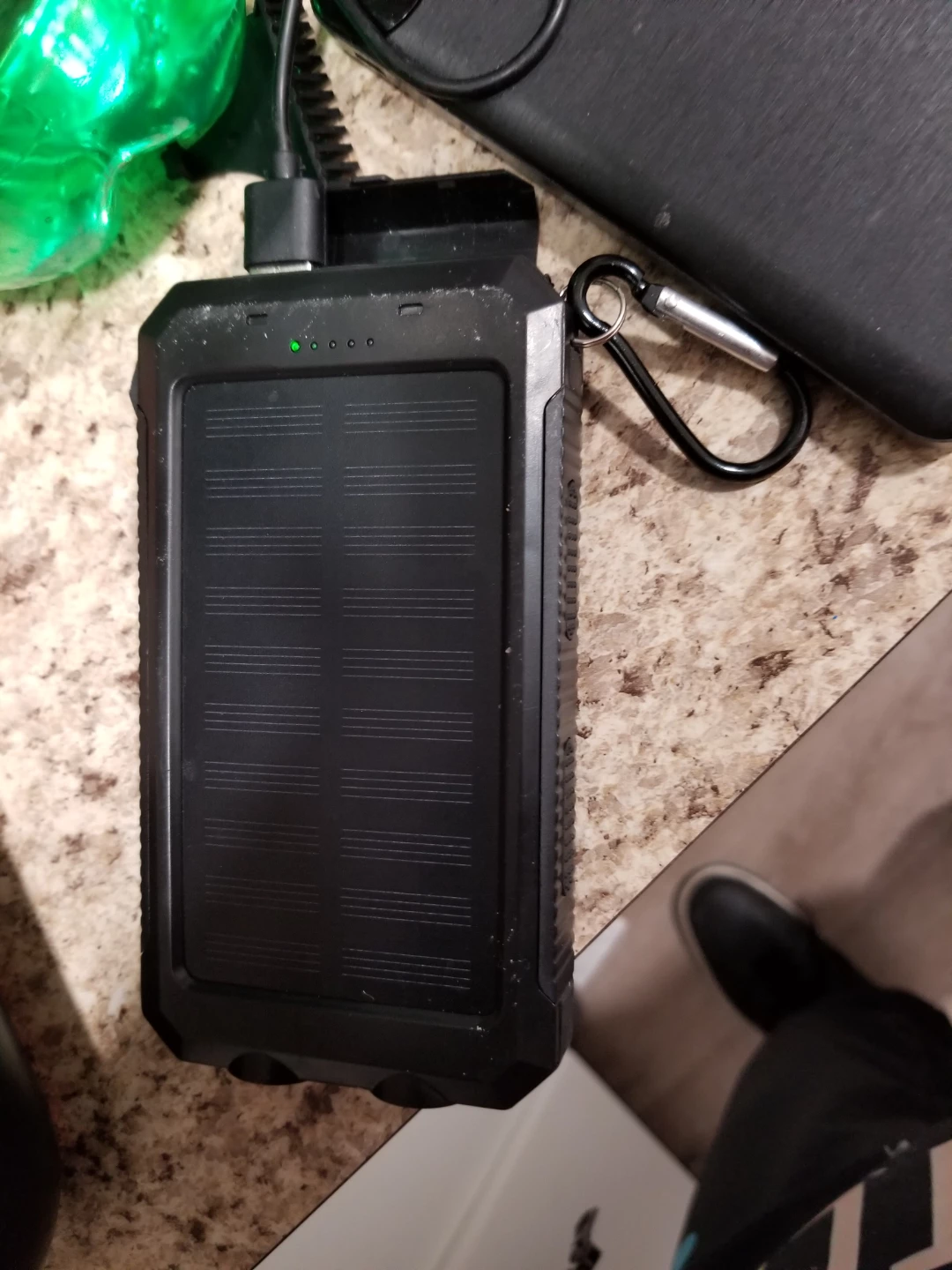 Rugged Solar Power Bank with Compass - photo 2