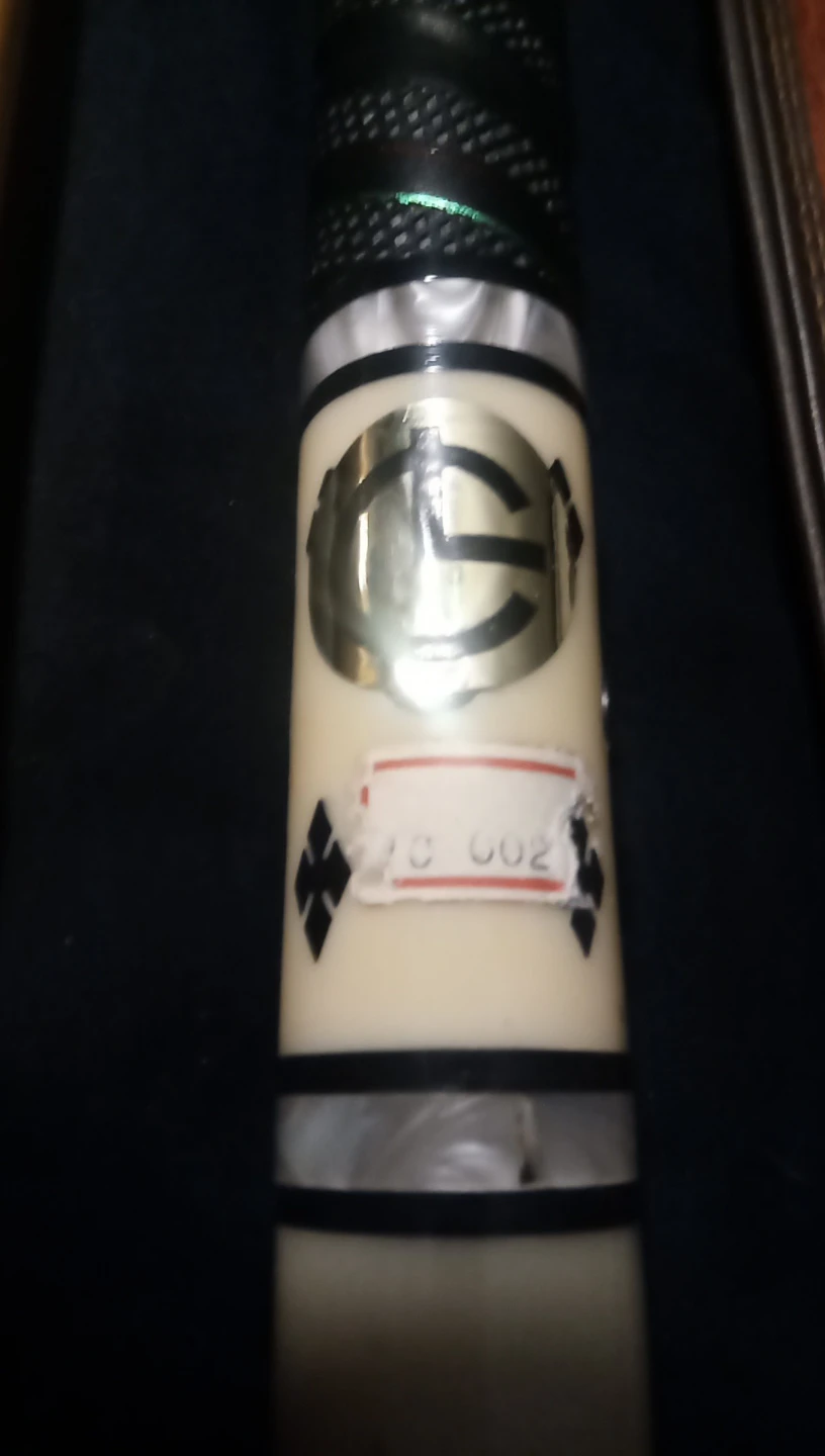 Inlaid pool cue (1970's) 57 inch - photo 3