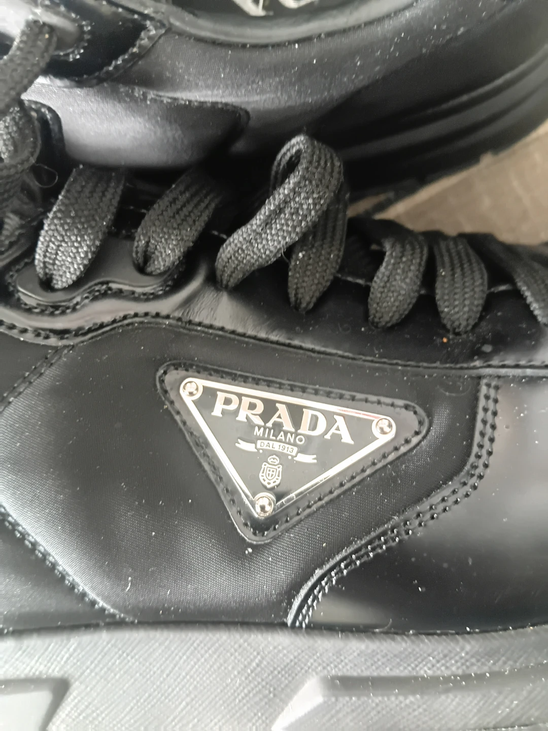 Prada Prax 01 Re-Nylon Black Sneakers - photo 5