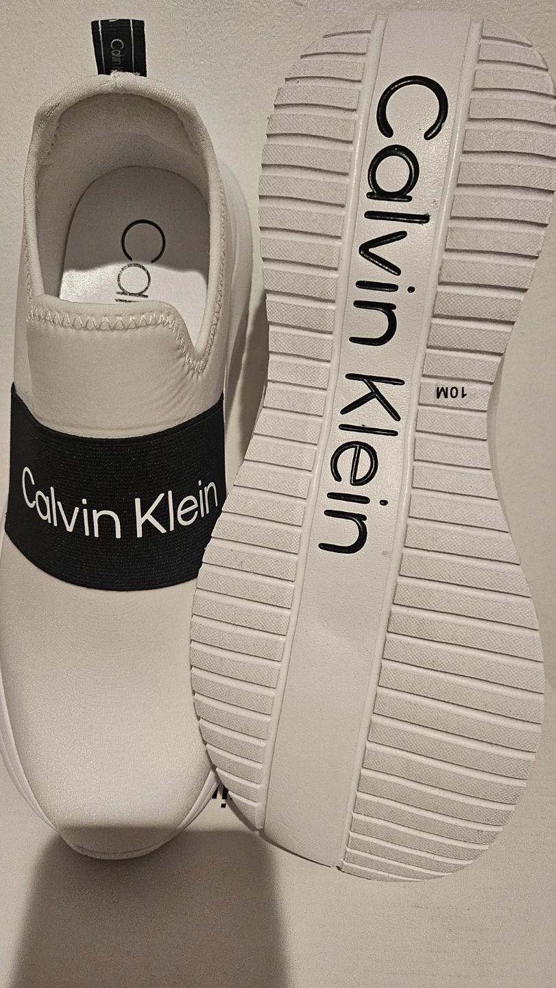Calvin Klein White Slip-On Sneakers - photo 3
