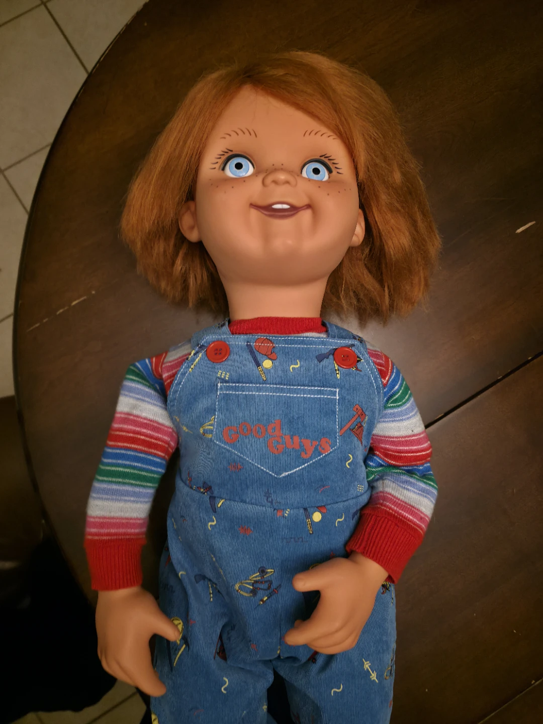 USED TOTS CHUCKY DOLL WITH BOX. GREAT FOR HALLOWEEN - photo 2