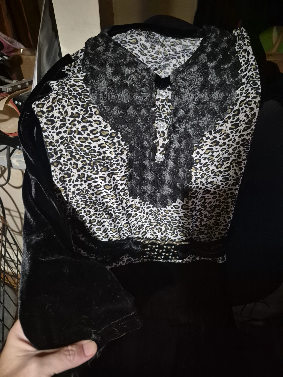 Costume Bundle: Dress, Mask, and Blonde Wig - photo 5