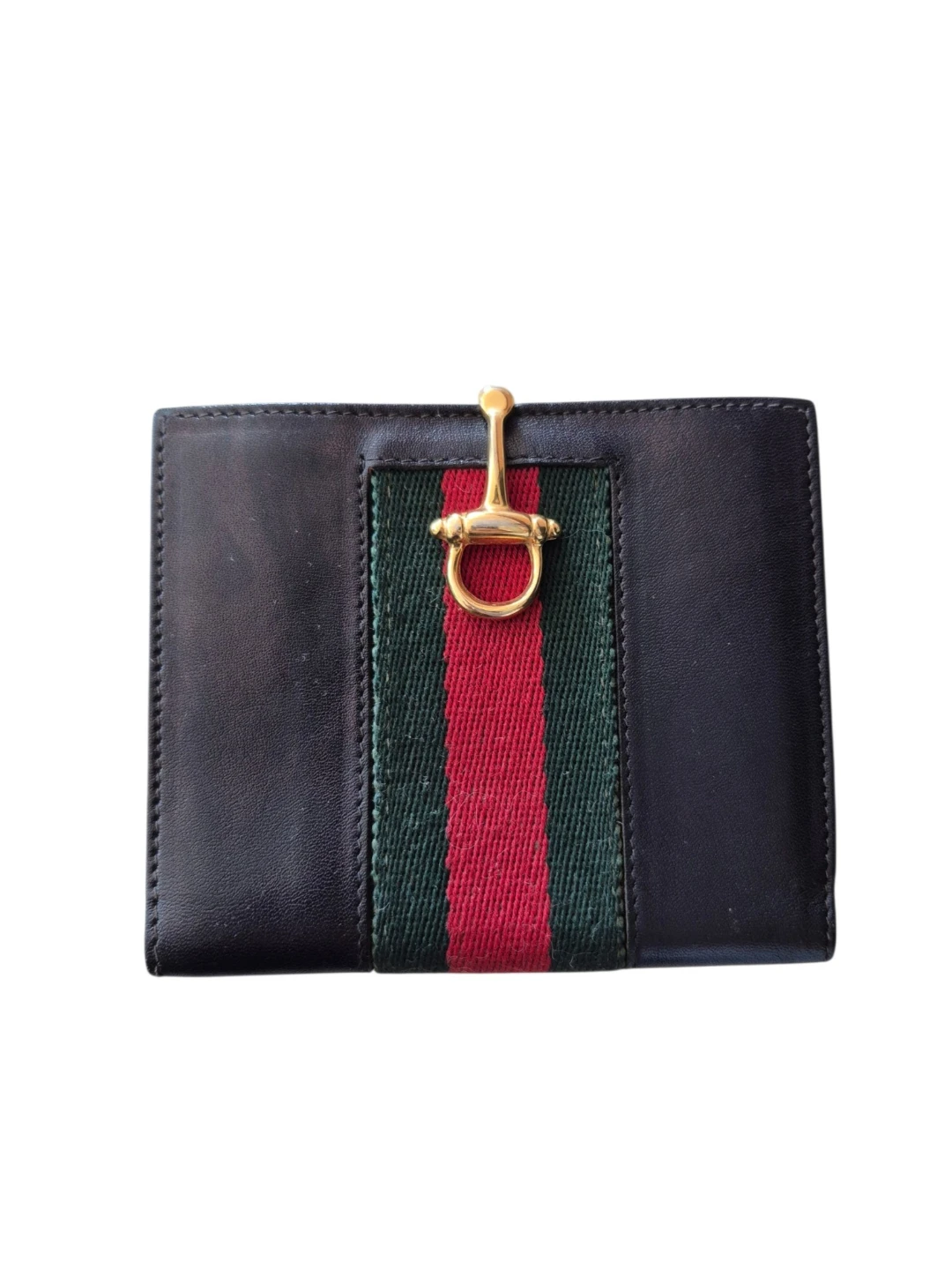 Vintage 1970's Gucci Sherry Line Horsebit Wallet