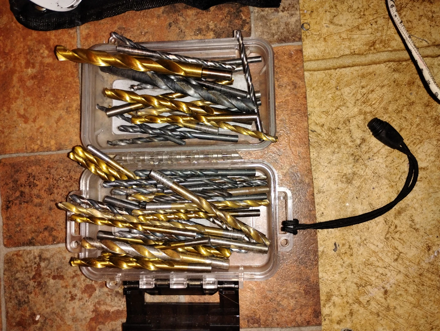 Assorted Drill Bit Set in Carrying Case