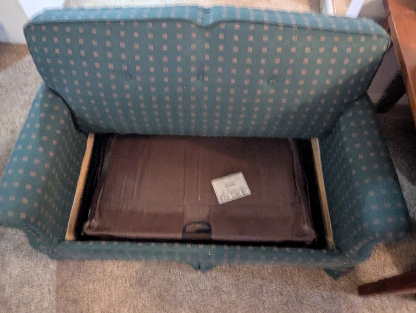 Loveseat hidabed - photo 2