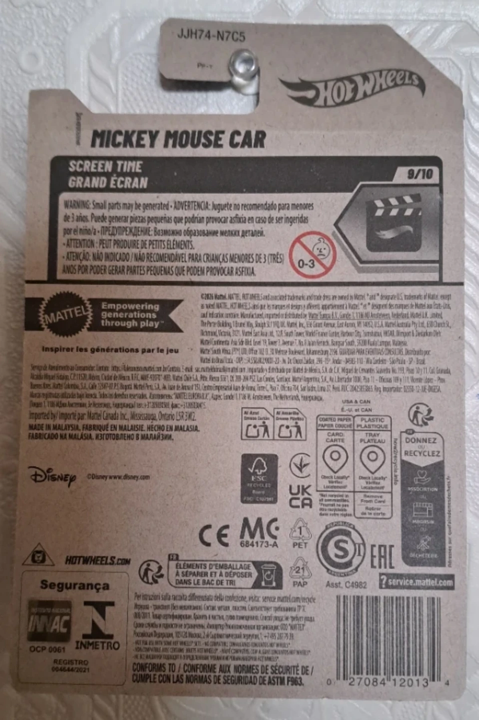 Hot Wheels Disney Mickey Mouse Car - photo 4