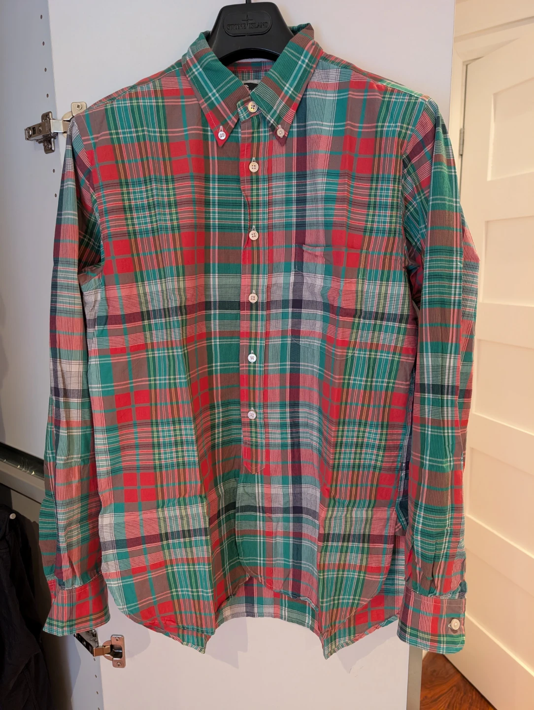 Engineered Garments Plaid Button-Down Shirt