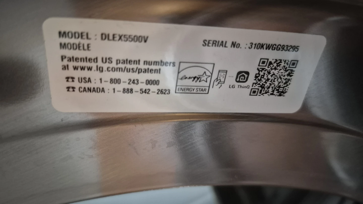 LG Washer and Dryer Set - photo 5