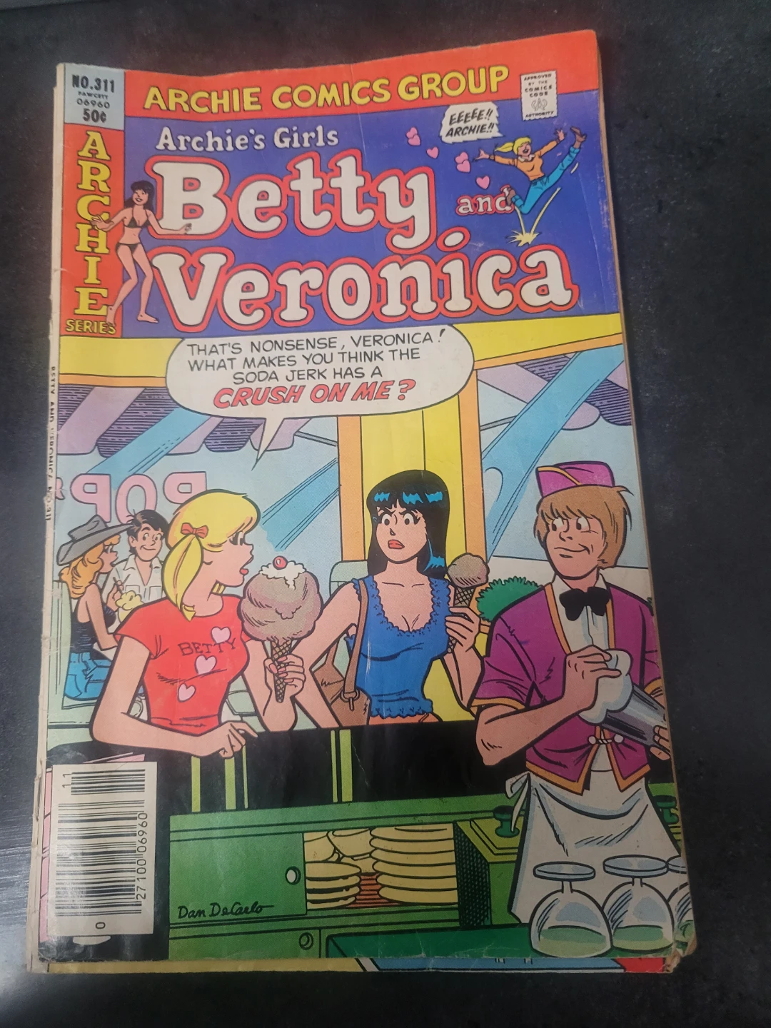 Archie's Girls Betty and Veronica No. 311 Comic Book