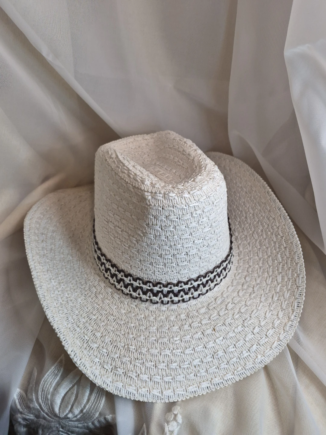 Wire Reinforced Brim U Shape it Size Med Cowboy Hat - photo 2