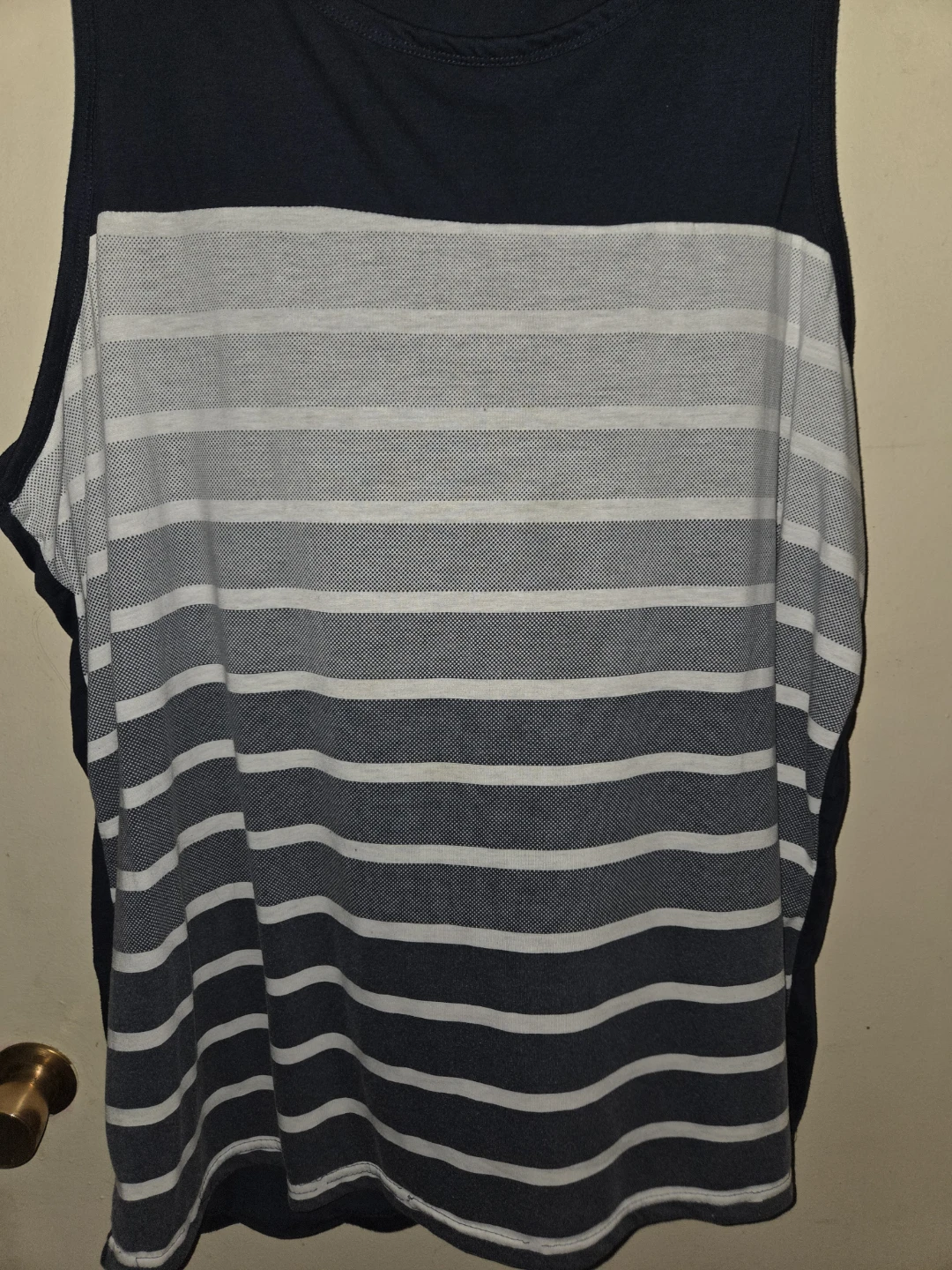 Galaxy By Harvic Nautical Striped Tank in a Men's 4XL - photo 2