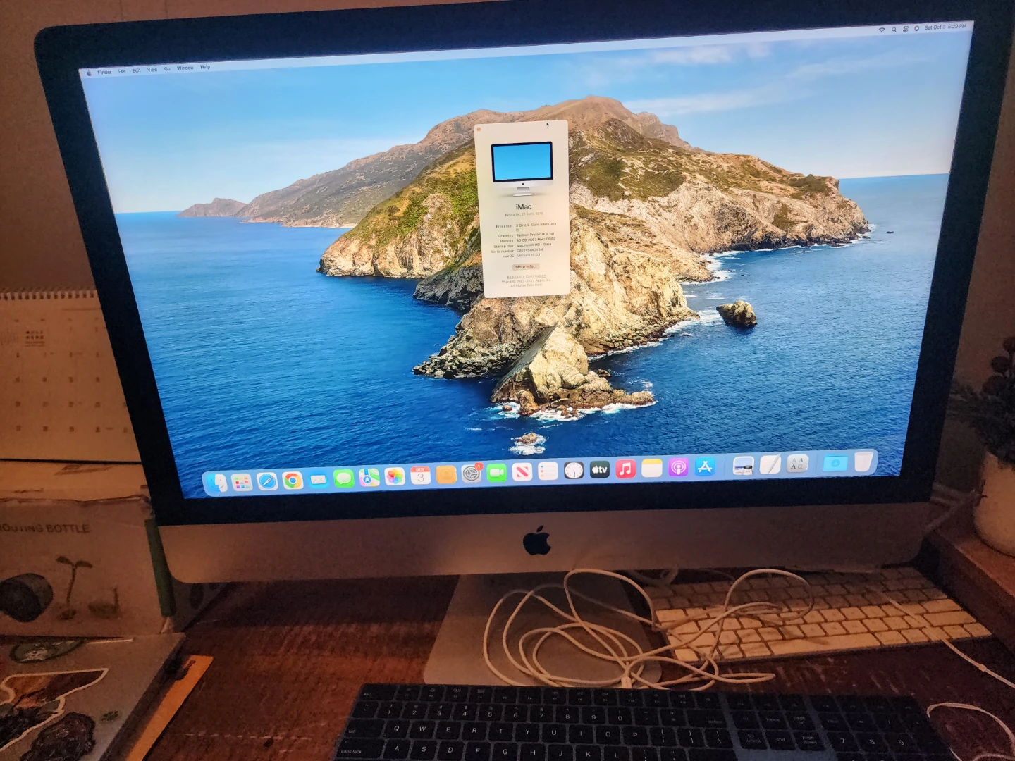 Selling 27 iMac 2019 3GB 6 Core - photo 4