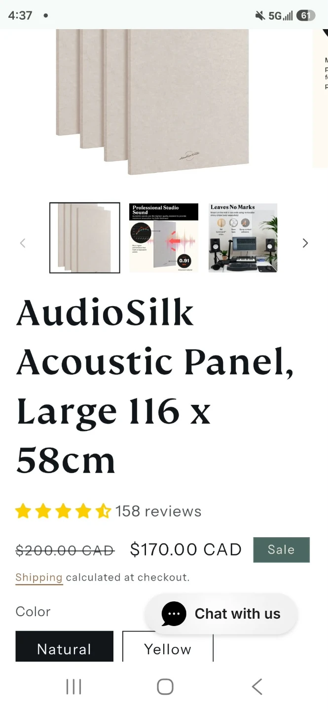 TrechollX Acoustic Wall Panels 4-Pack - photo 3