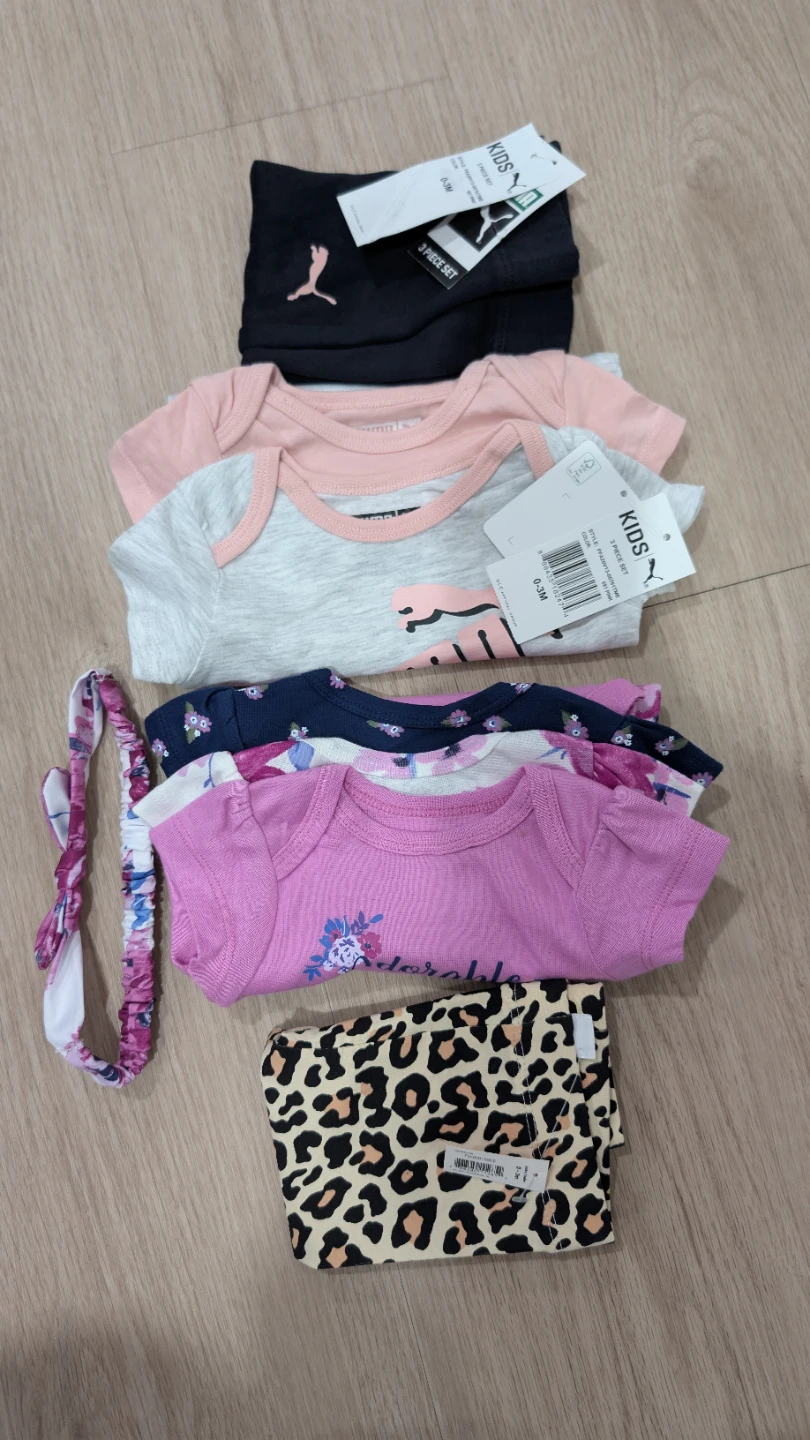 Baby girl clothes bundle 0-3 months NEW with tags