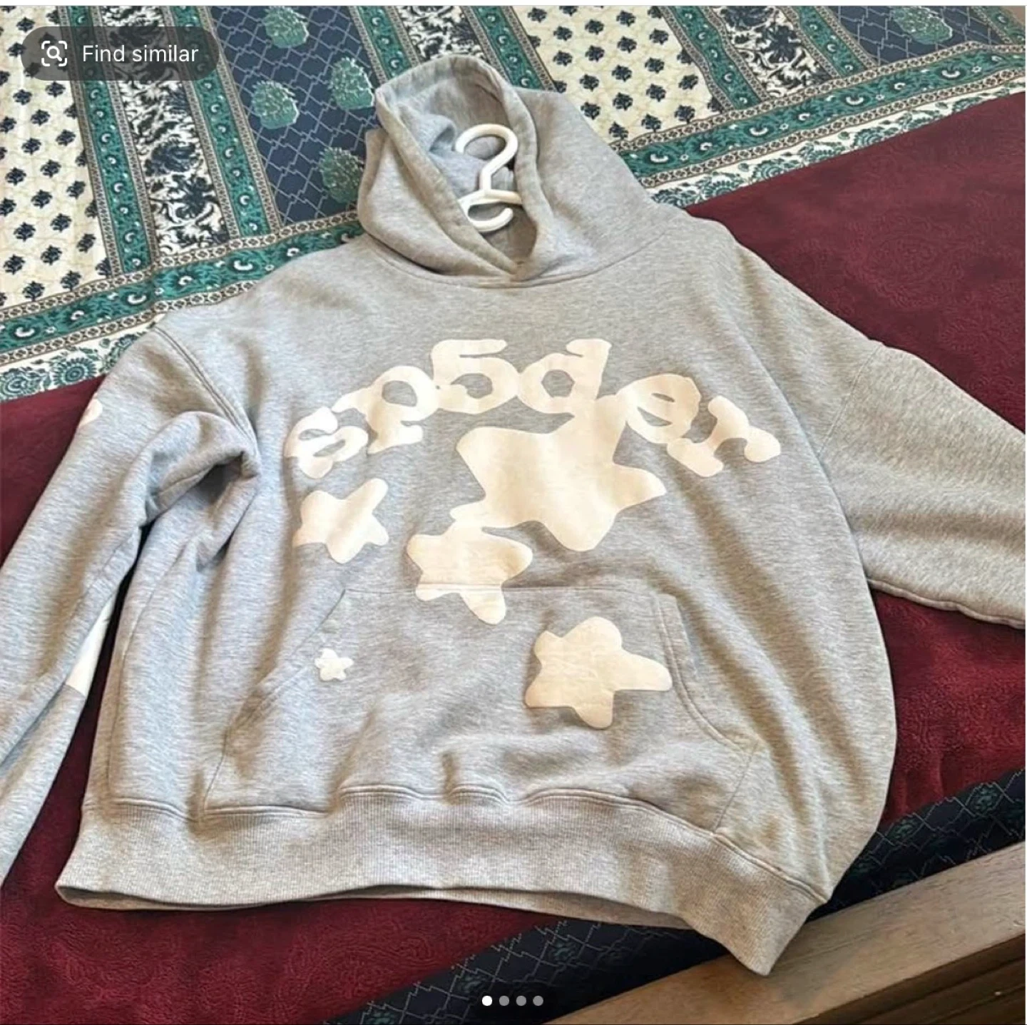 Sp5der Grey Hoodie - photo 2
