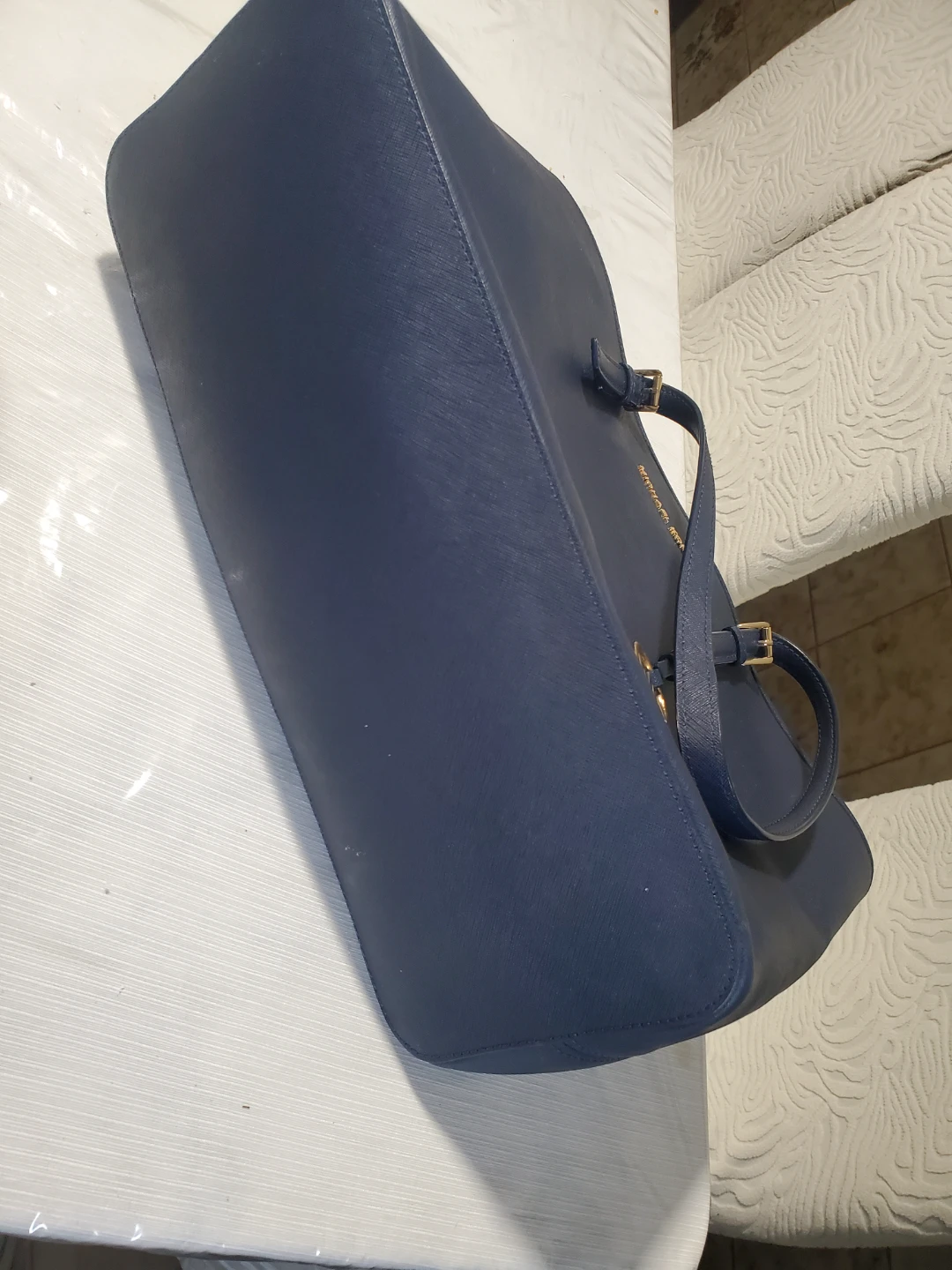 Michael Kors Navy Blue Tote Bag - photo 3