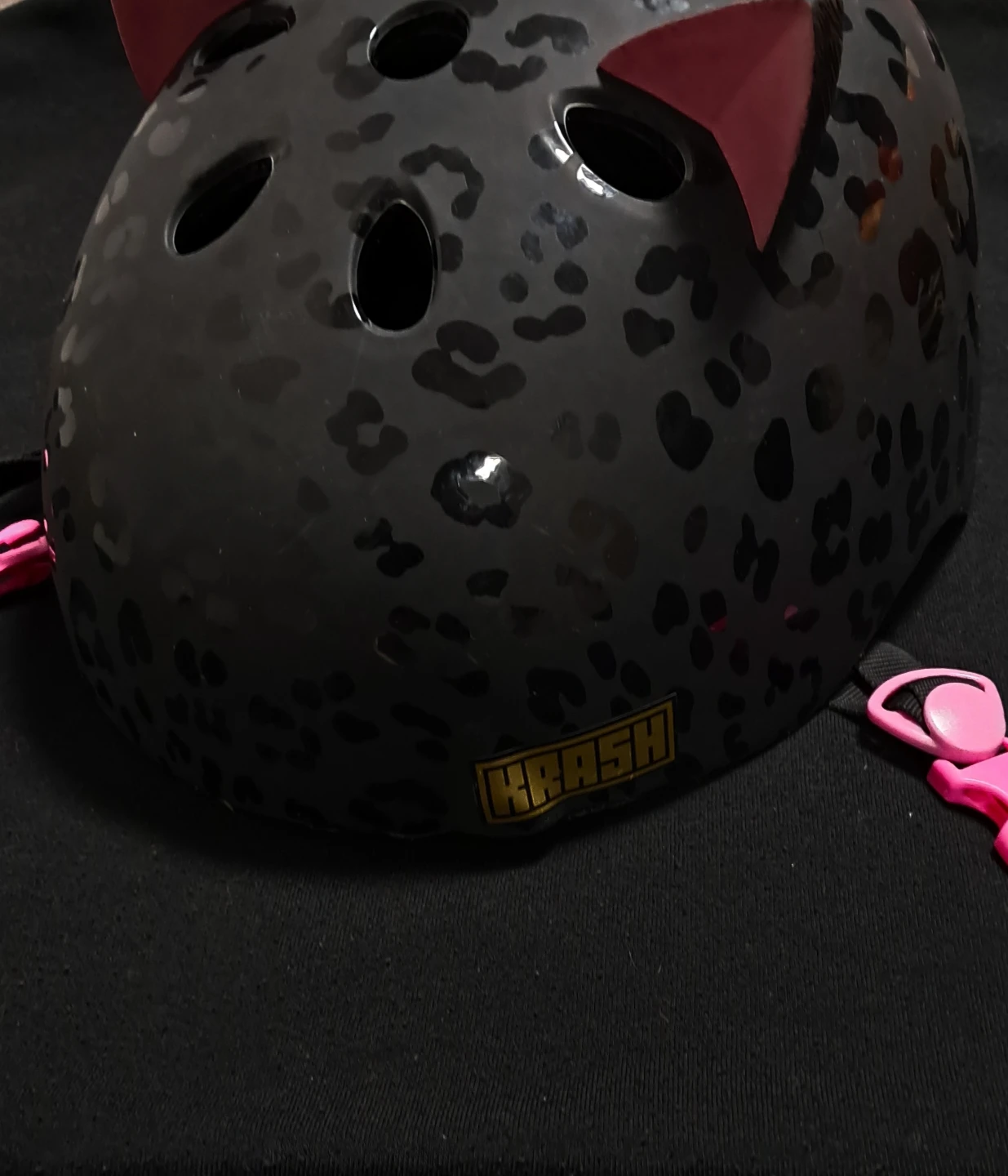 Krash Leopard Kitty Youth Helmet - photo 2