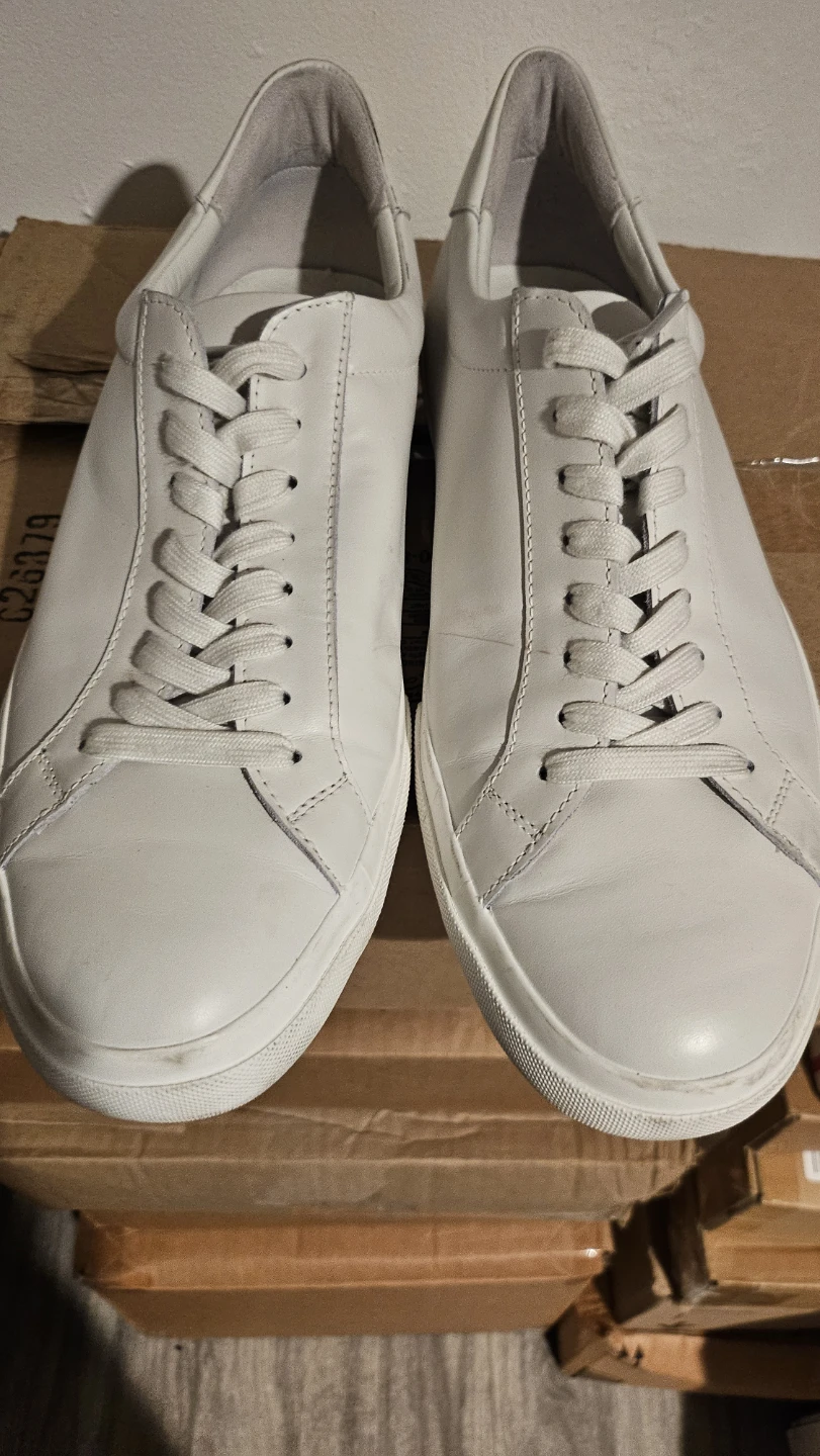 Vince White Leather Sneakers - photo 2