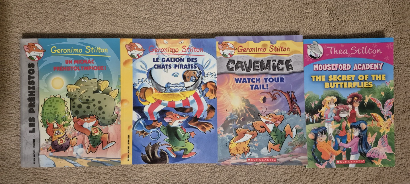 Geronimo and Thea Stilton Books