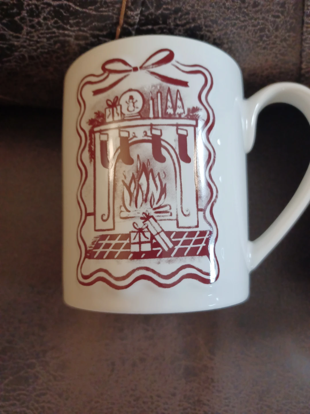 Set of 2 Christmas Fireplace Mugs - photo 2