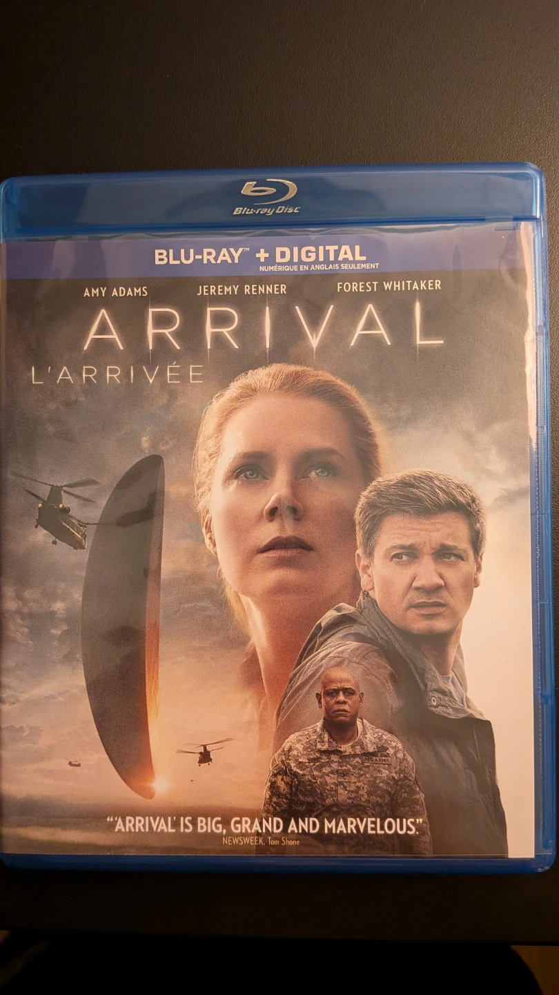 Arrival Blu-ray