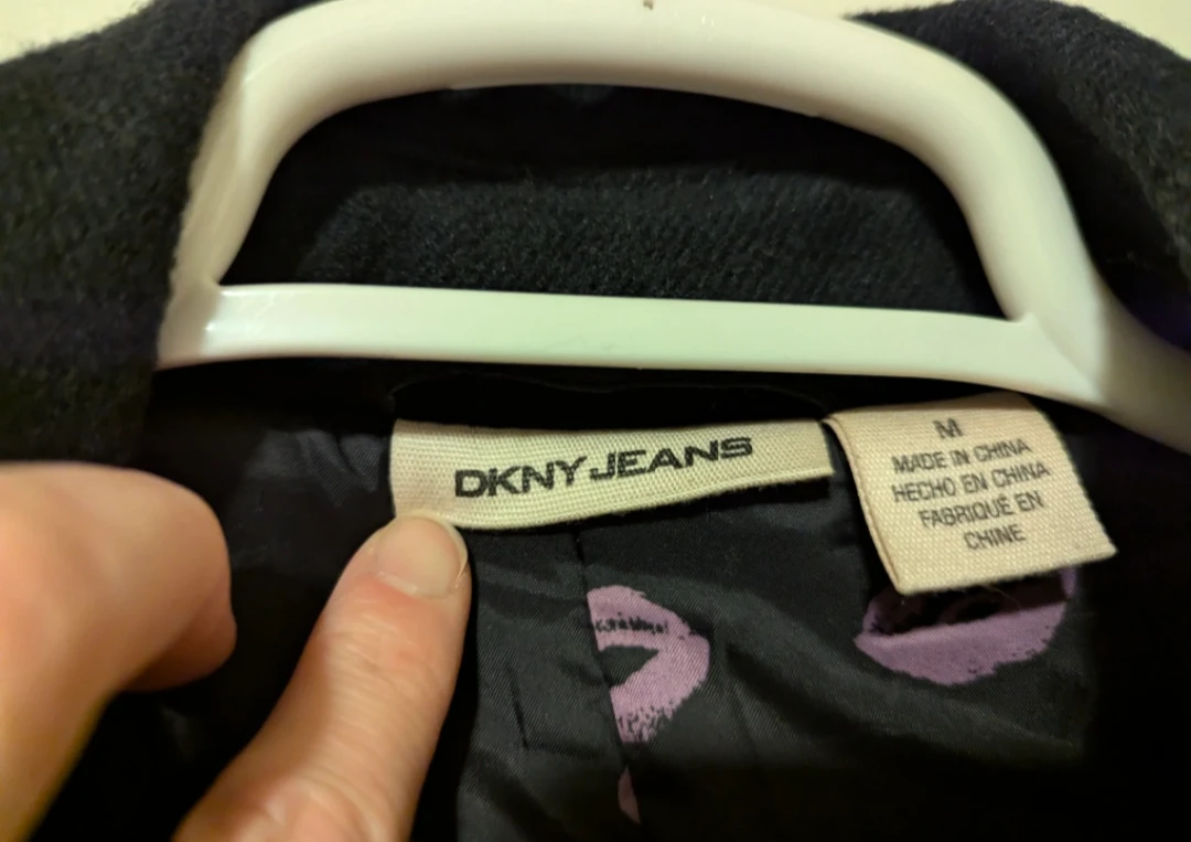 DKNY Jeans Double-Breasted Coat - photo 5