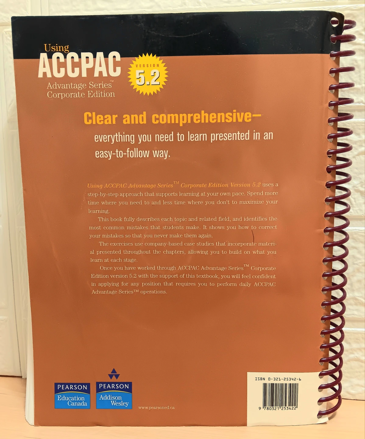 📚Pearson ACCPAC Advantage Series Corporate Edition 5.2📚 - photo 3