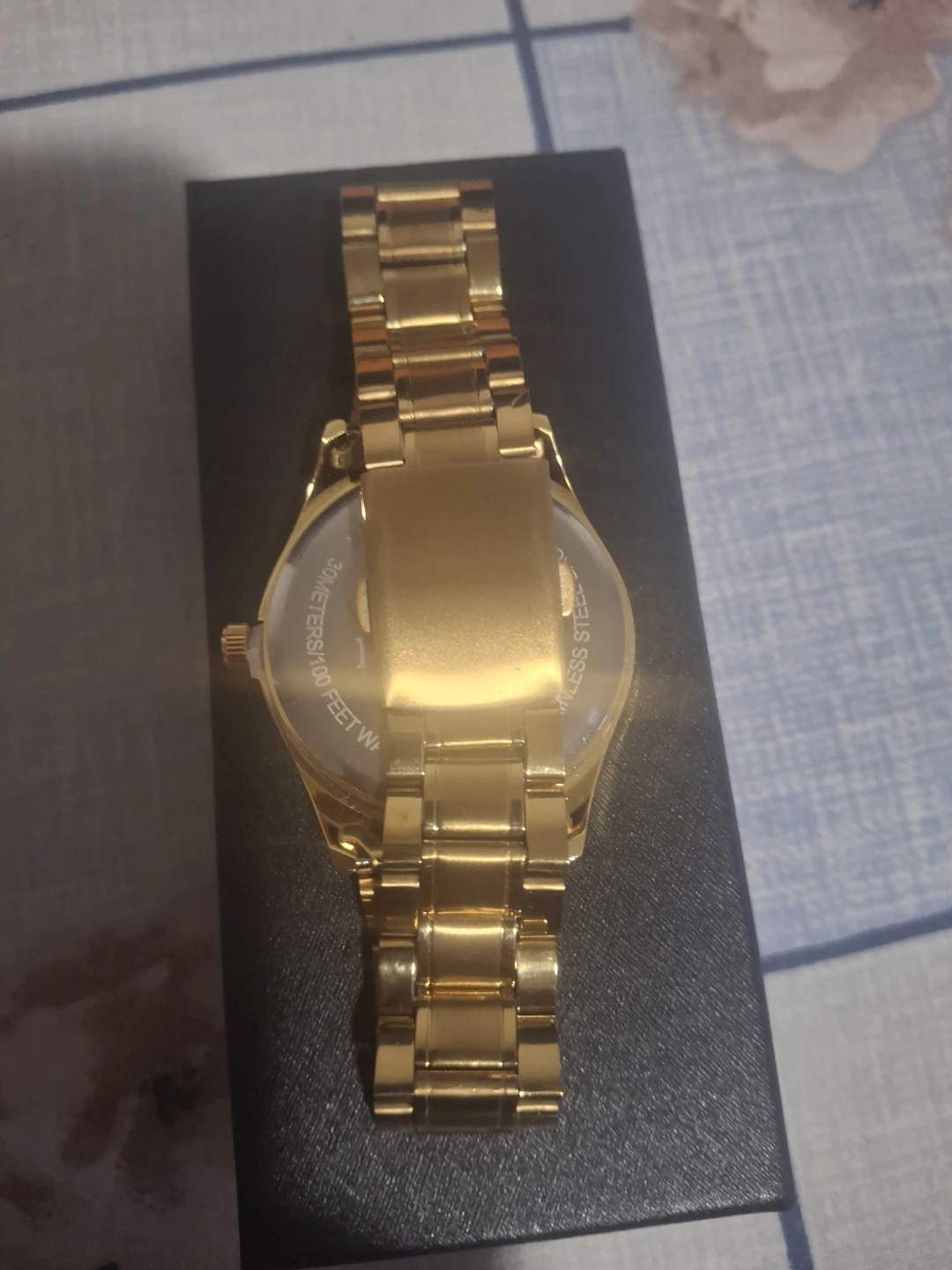 Fngeen Gold-Tone Wristwatch - photo 3