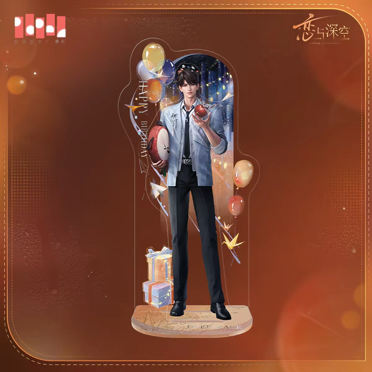 Love and Deepspace Caleb Birthday big Acrylic Stand (Authentic)