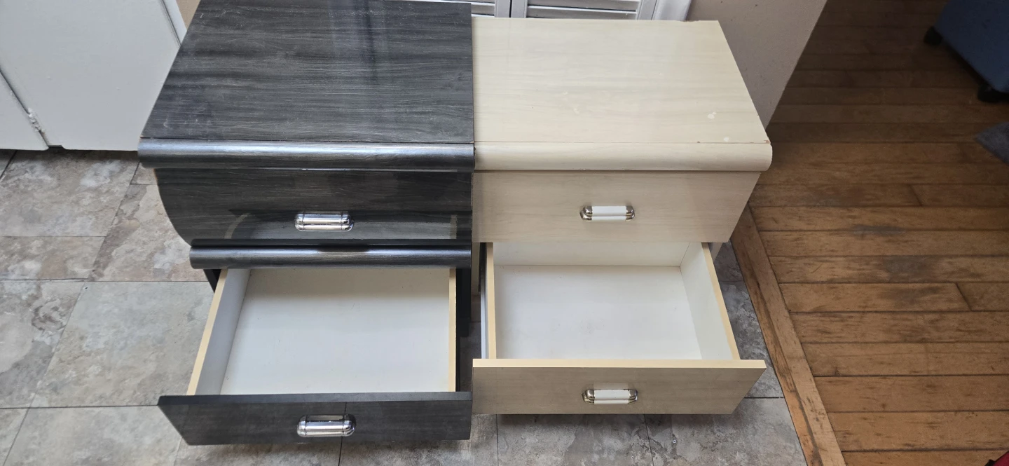 Side Tables With 2 Drawers. - photo 3